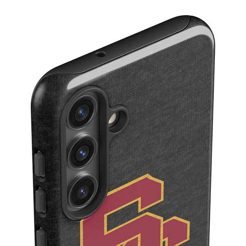 University of Southern California USC Grey Logo Galaxy S25 Impact Case